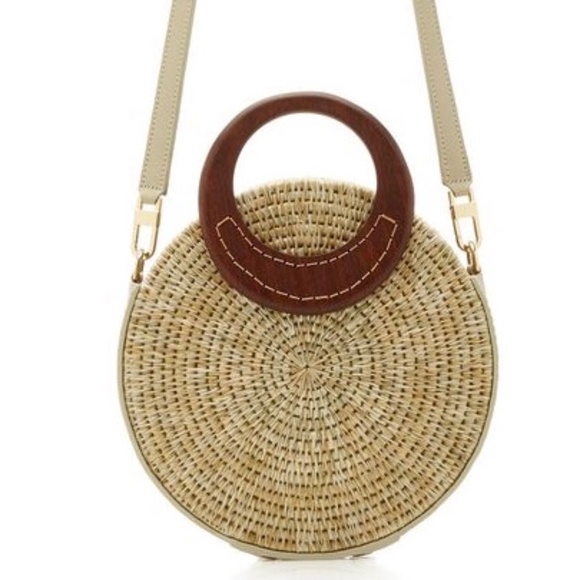 Khokho Mini Letta Leather-Trimmed Circle Bag - Picture 9 of 15